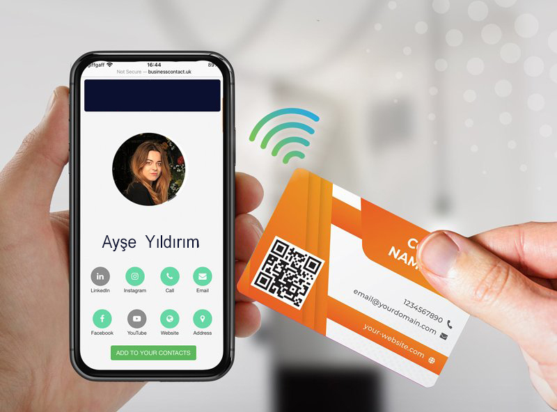 Qr kod veya NFC Teknolojisi